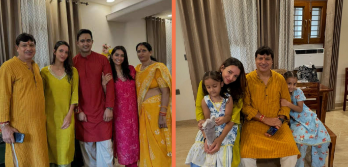 Dhadak 2's Tripti Dimri with Family