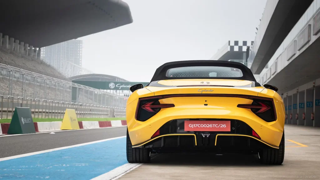 MG Cyberster EV - hottest sports EV india